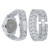 Oyster Crystal Stones Watch Set